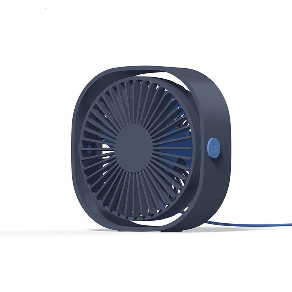 Leiser Usb-tischventilator, 3 Geschwindigkeitsstufen, 360°-drehung, Geeignet Für Büro Oder Schlafzimmer.