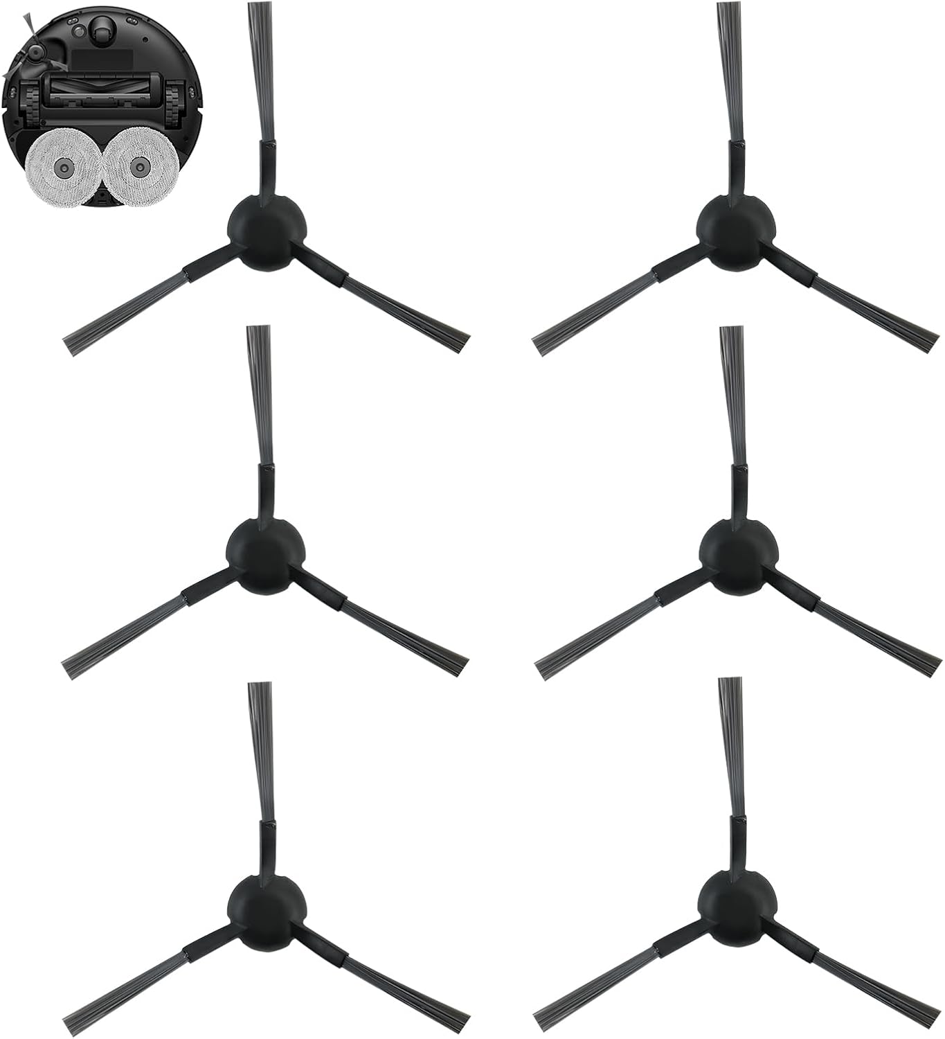 Seitenbürstenteile, Weiches Silikon, Ersatzteil, Für Dreame X30 Ultra L10s Pro, L20 Ultra Mova S10, Saugroboter