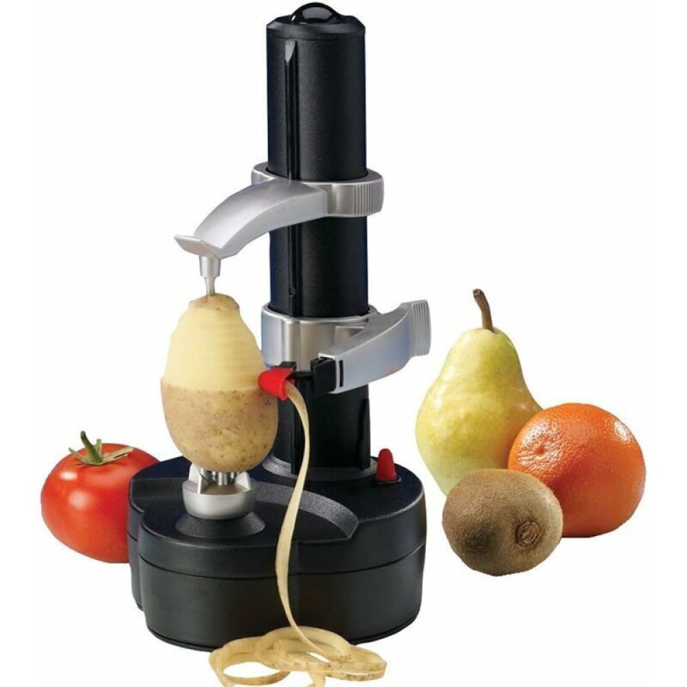Obst- Und Gemüseschäler – Edelstahl – Elektrischer Schäler – Apfelschäler – Kartoffelschneider – Automatischer Schäler