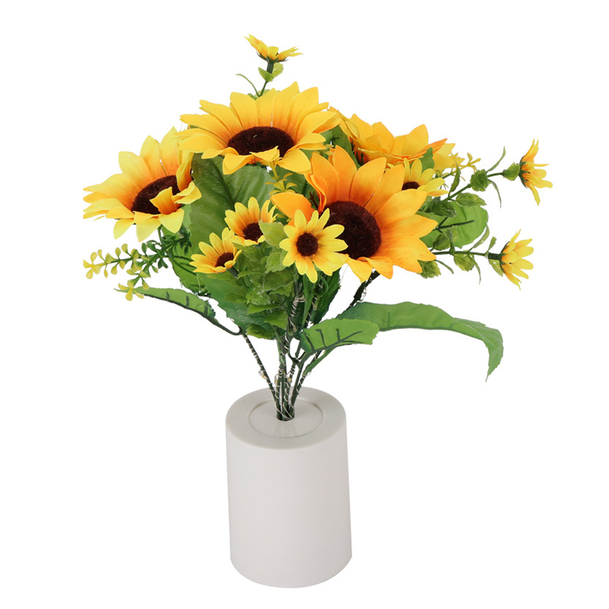 Karymi Wiederaufladbare Led-sonnenblumen-nachtleuchte, Dekorative Nachttischlampe Für Schlafzimmer, Wohnaccessoires