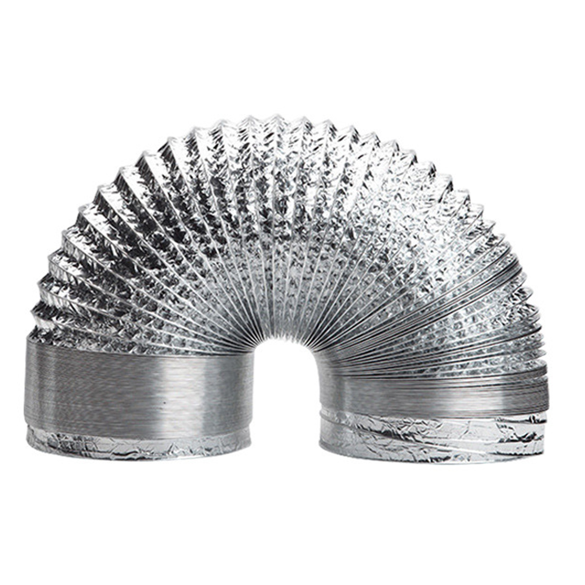 Lüftungskanal – 1 Stück – Aluminium – Flexibel Und Langlebig – Küche Und Bad – 200 M – Eigene Zubehör