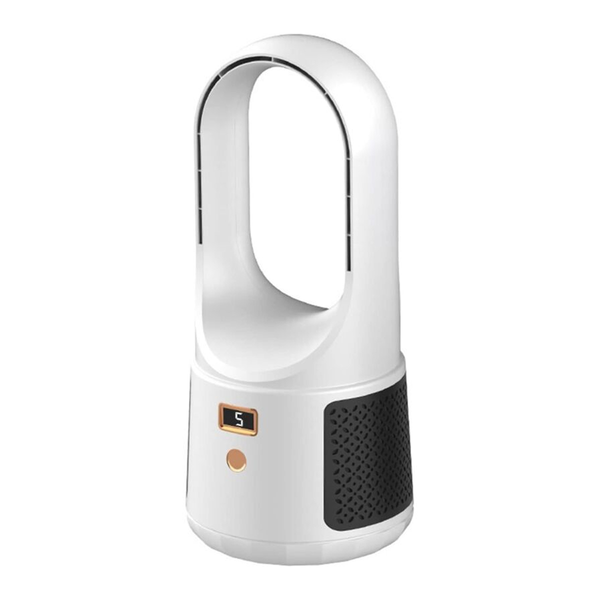 – Rotorblattloser Tischventilator – Leise, 6 Geschwindigkeitsstufen – Usb-aufladbar – Für Büro, Schlafzimmer, Camping