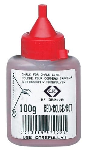 C.k T3521R 100 Kreidepulver Rot 100 g