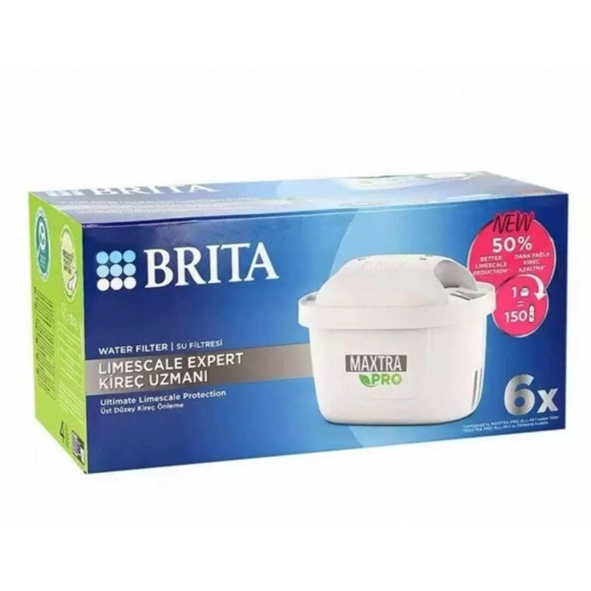 Brita Maxtra Pro Wasserfilter Für Hartes Wasser, 6 Stück. - Brita Maxtra Pro Wasserfilter Für Hartes Wasser, 6 Stück.