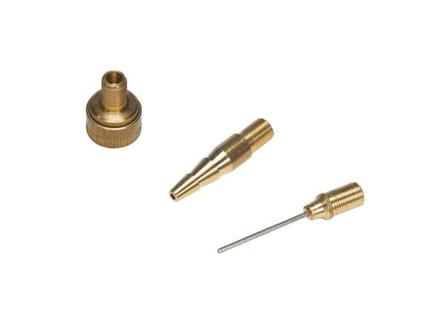Stanley 3er Set Aufsätze für Luftpumpe, universelle Adapter für Luftmatratze und Ball, Ventilaufsätze für Handpumpe und Fahrradpumpe, Zubehör für