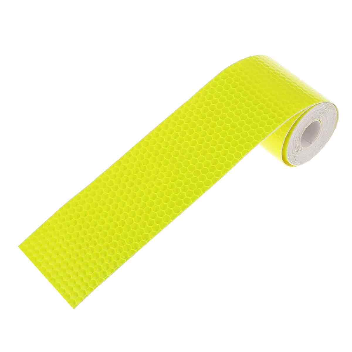 Reflektierendes Sicherheitswarnband (1 Zoll X 10 Fuß) – Wasserfestes Reflektorband Für Den Außenbereich, 5 Farben Zur Auswahl (gelb)