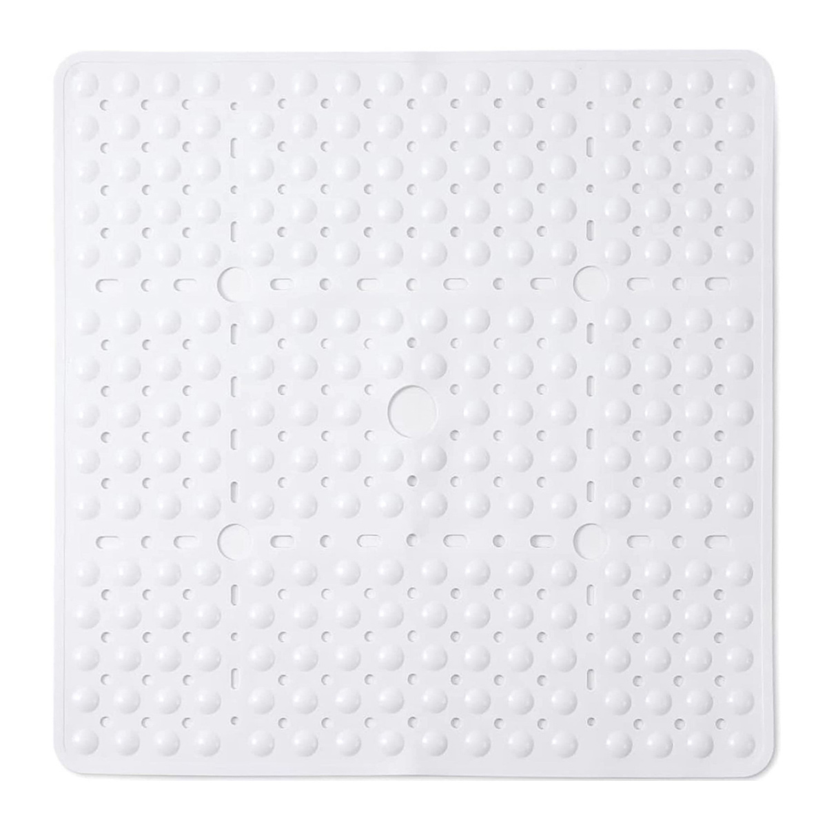 Duschmatte, 70 X 70 Cm, Rutschfestes Pvc, Starke Saugnäpfe, Schimmelresistent, Badezimmer