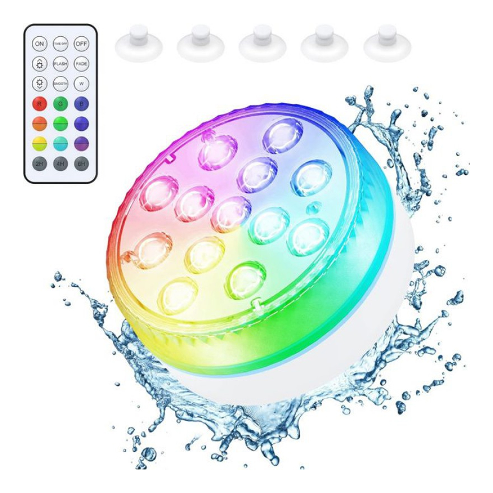 Lay-z-spa Led-whirlpoolbeleuchtung, Unterwasserbeleuchtung, 7 Farben. - Lay-z-spa Led-whirlpoolbeleuchtung, Unterwasserbeleuchtung, 7 Farben.
