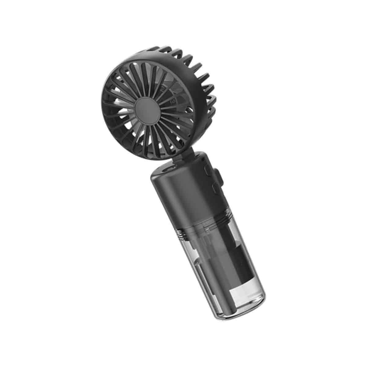Tragbarer Sprühventilator - Okumggyj - 3-in-1 - Wiederaufladbar - 4 Geschwindigkeitsstufen - Leicht Und Faltbar