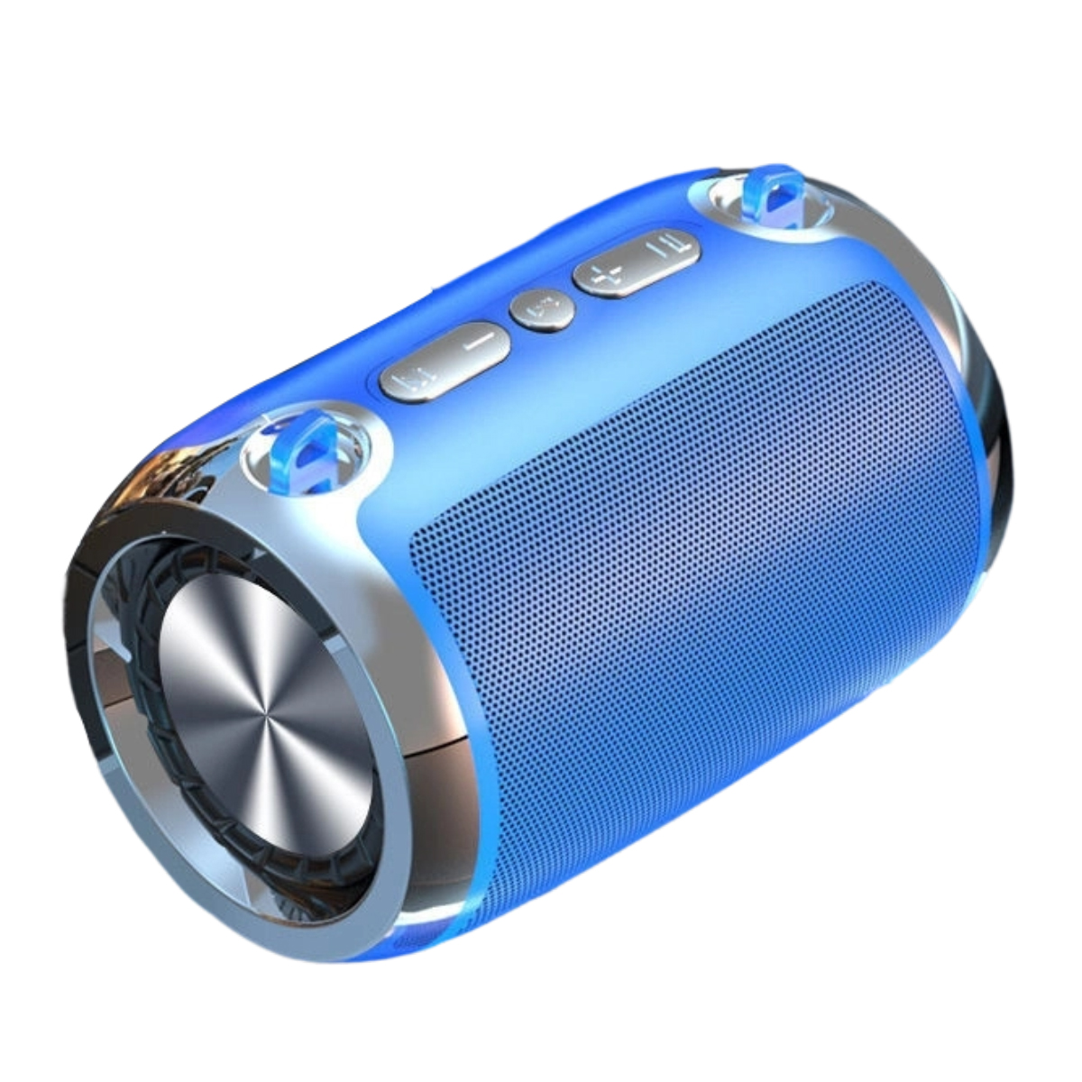 Intelligenter Bluetooth-lautsprecher Mit Zwei Membranen, Stereo-surround-subwoofer Und Hoher Lautstärke, Kabellos, Für Den Einsatz Im Freien Und Zu Hause, Blue Plus Edition