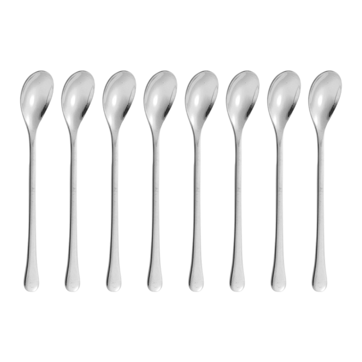 Set Mit 8 Espressolöffeln – 13,5 Cm – Edelstahl – Minilöffel – Für Kaffee, Honig