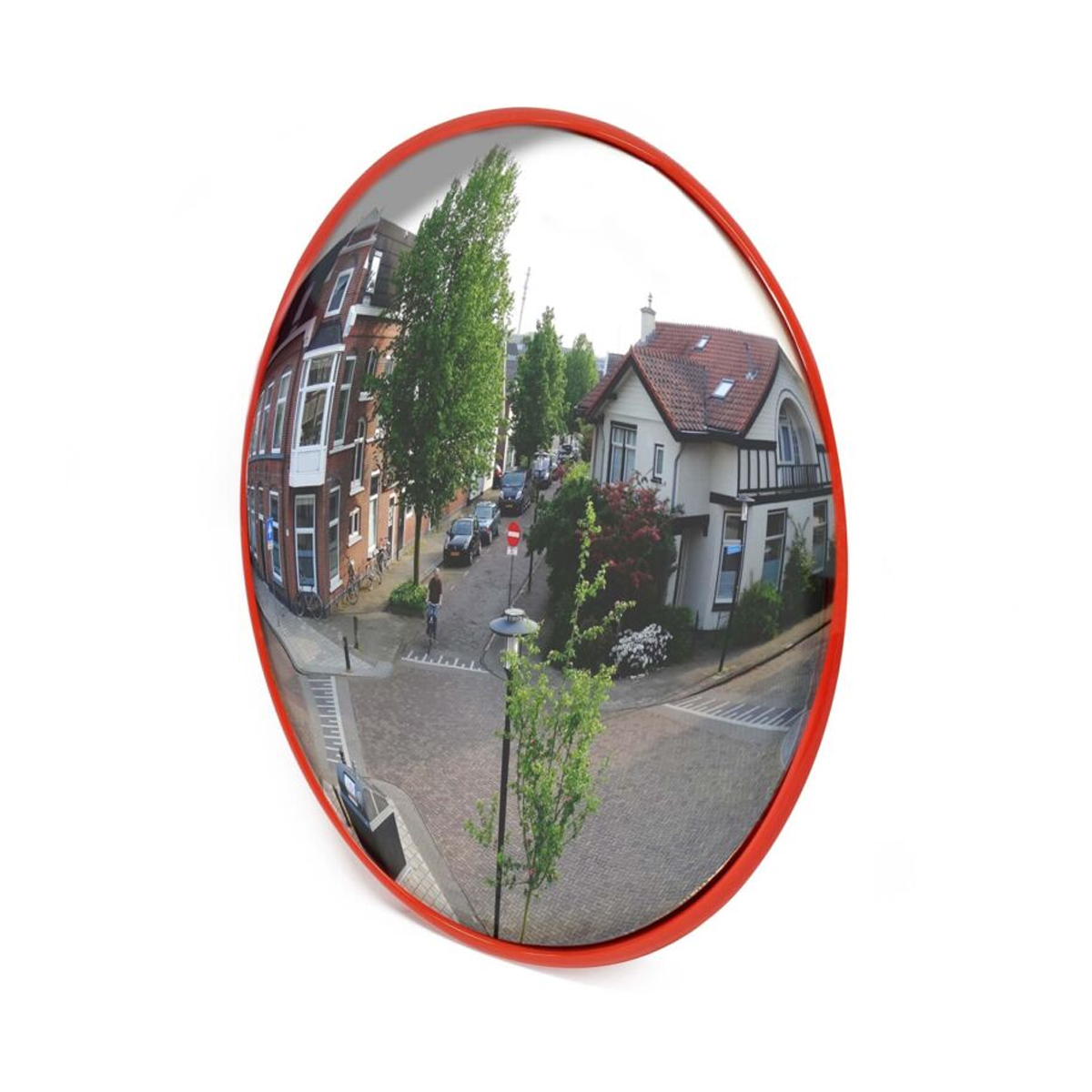 45 Cm Konvexer Verkehrsspiegel – 130–160° Sichtfeld – Wetterfestes Polycarbonat – Innenüberwachung