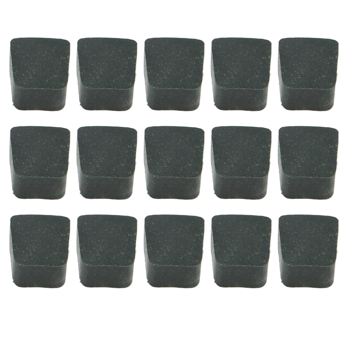 15-teiliges Set Motorkupplungsbeläge, Quadratisch, Grün, Als Ersatz Für 49- Und 80-cm³-motorräder.