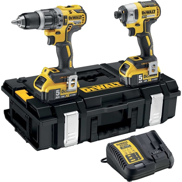 Dewalt - DCK266P2-QW Akku-Set DCD796 / DCF887 (18V/2x5,0Ah) +Koffer