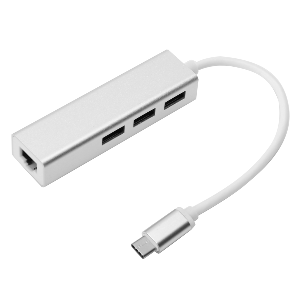 3-port 10/100 Mbps Ethernet-hub, Typ-c 3.0 Auf Rj45 Lan-netzwerkadapter - 3-port 10/100 Mbps Ethernet-hub, Typ-c 3.0 Auf Rj45 Lan-netzwerkadapter