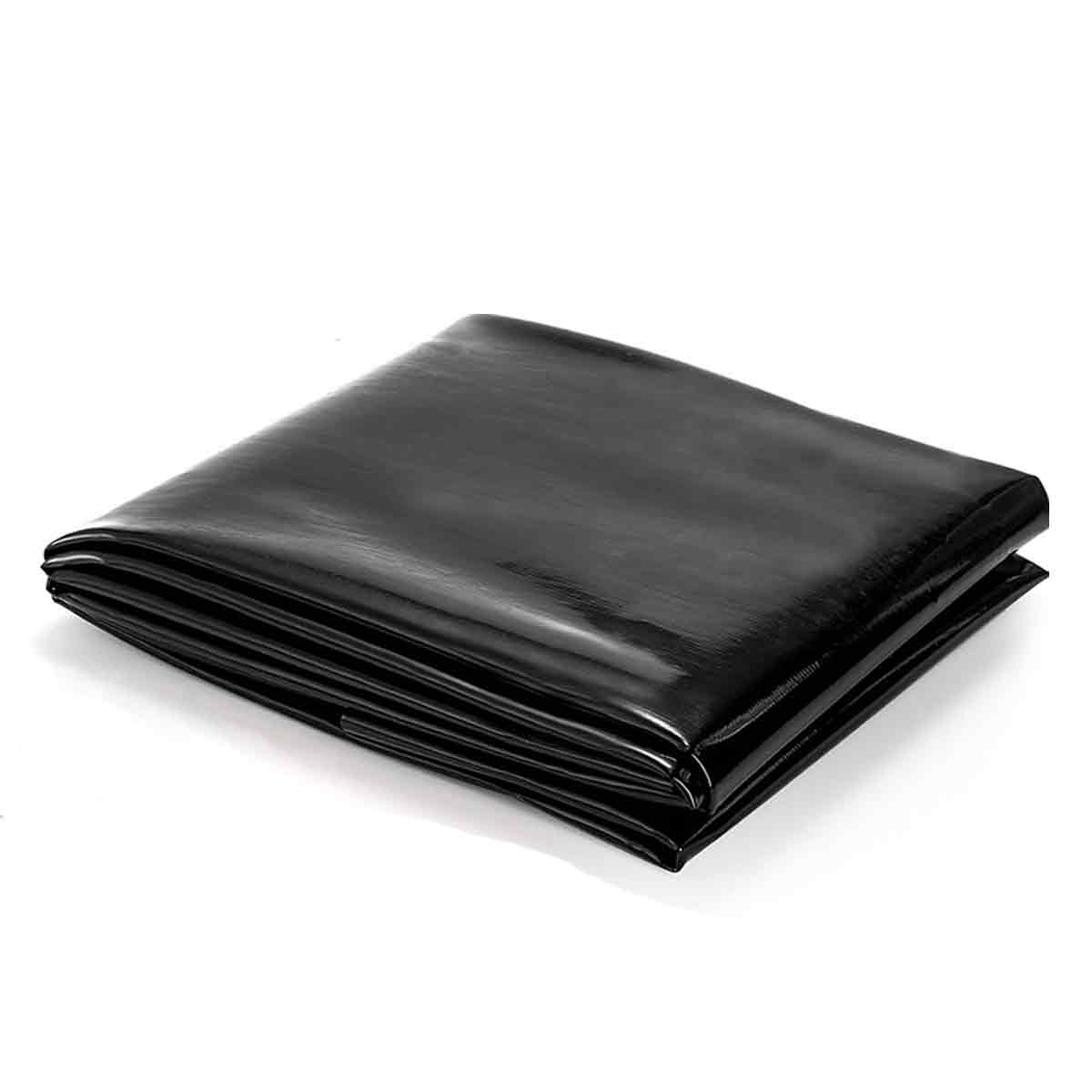 Teichfolie 3,2 X 3,2 Fuß, 20 Mil, Hdpe Für Gartenteiche, Fischteichfolie, Vorgeformt Und Leicht Zuzuschneiden Für Gartenbäche.