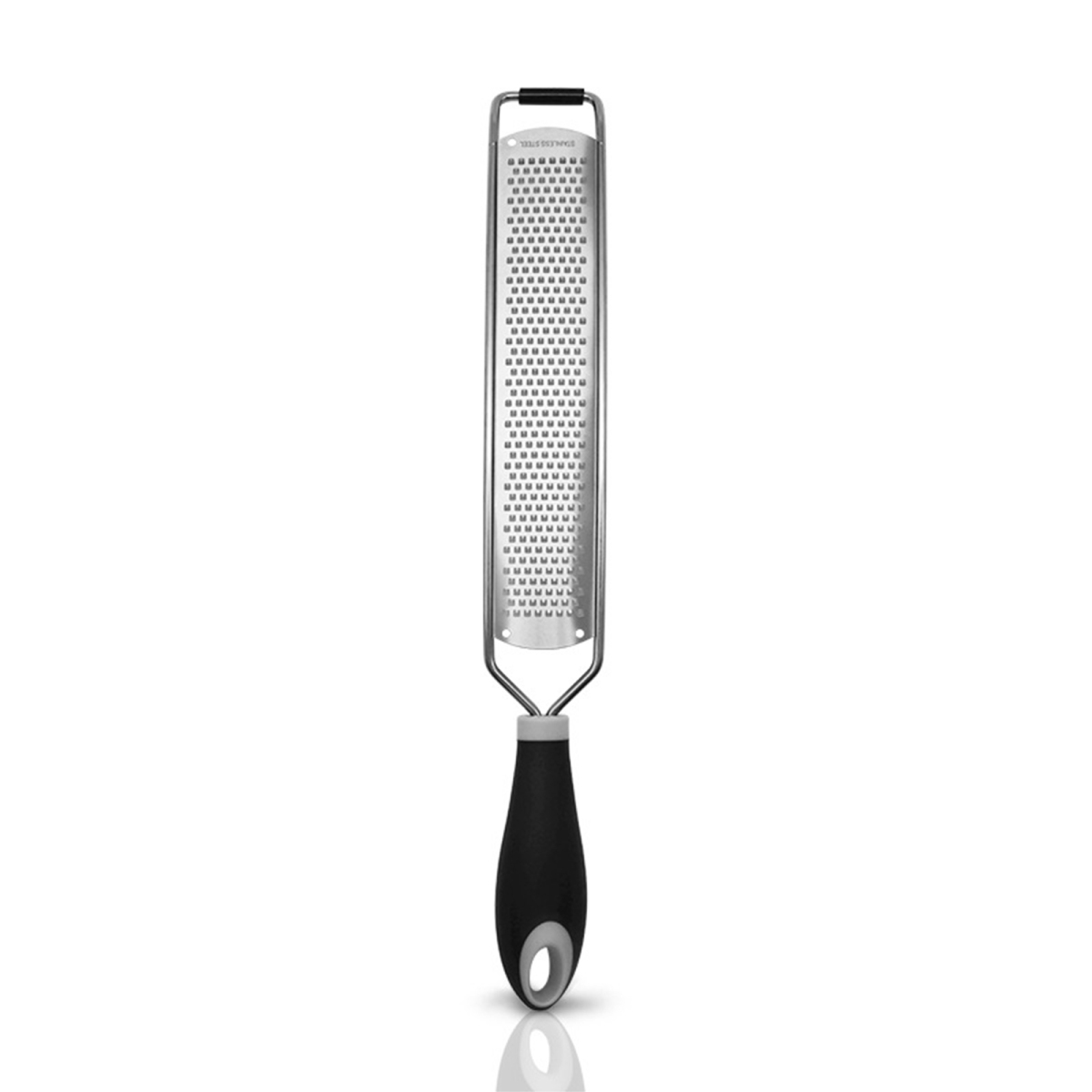 Hochwertige Reibe Aus Edelstahl Und Polypropylen (pp), 365 X 46 Mm, Für Obst Und Gewürze, Mit Scharfen Klingen Und Einfacher Aufbewahrung.