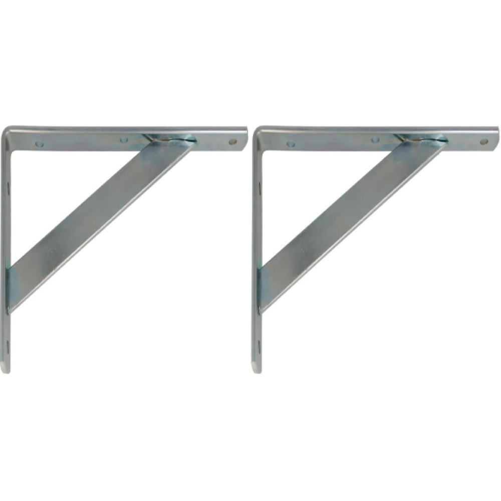 Regalträger, Stahl, Verzinkt, 300 X 225 Mm, Max. Traglast 260 Kg, Für Küche, Bad, Büro