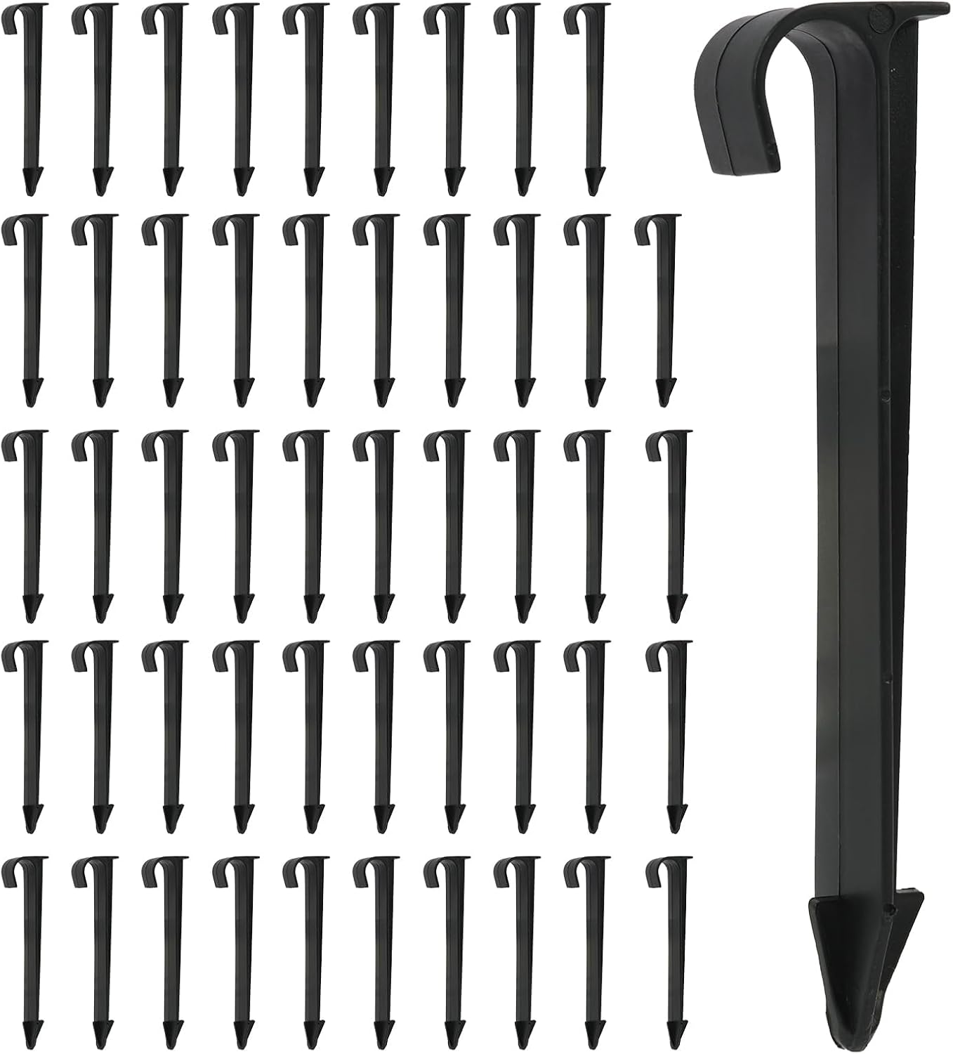 50 Stützpfeiler, Robustes Abs, 16 Mm Dick, Befestigungsmaterial, Gartenschere