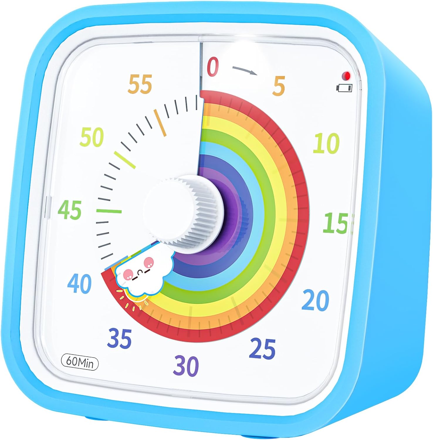 Timer - Vt01 Farbe - Blaue Regenbogenscheibe - Timer - Vt01 Farbe - Blaue Regenbogenscheibe