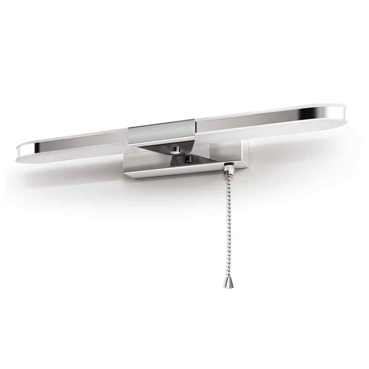 40 Cm Led-badezimmerspiegel, Led-wandleuchte Für Spiegel, Mit Blinkschalter, Farbtemperatur 3000 K, 920 Lumen, 8 Watt, Schutzart Ip44, Lampenschirm