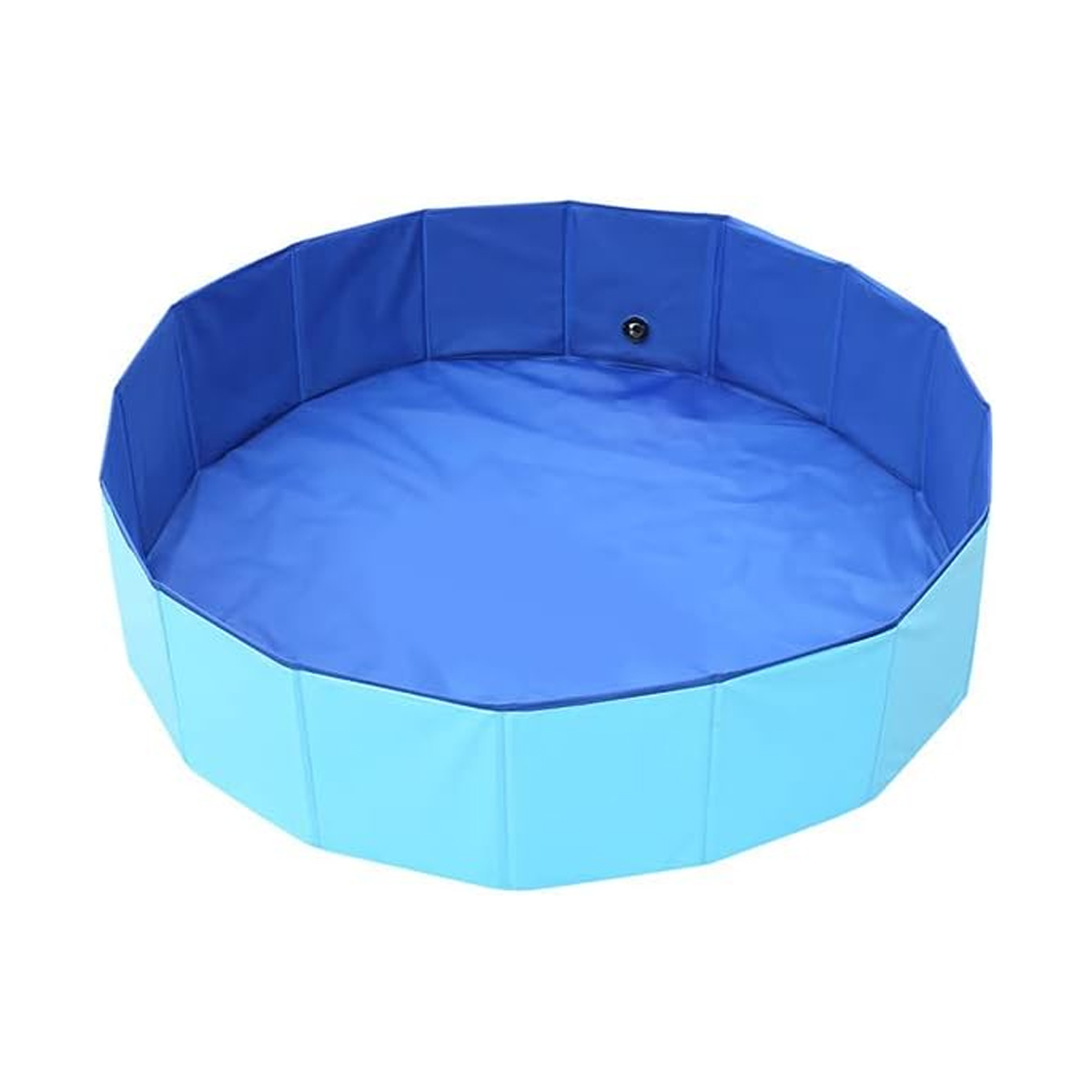 Hundepool, Faltbares Schwimmbecken, Strapazierfähiges Pvc, Für Drinnen Und Draußen, 80 X 20 Cm