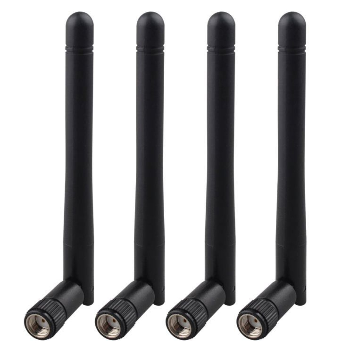 4er-pack Dualband-wlan-antennen (2,4 Ghz, 5 Ghz Und 5,8 Ghz), 3 Dbi Mimo, Omnidirektionaler Rp-sma-stecker (männlich) Für Ip-sicherheitskameras An Bootsfendern