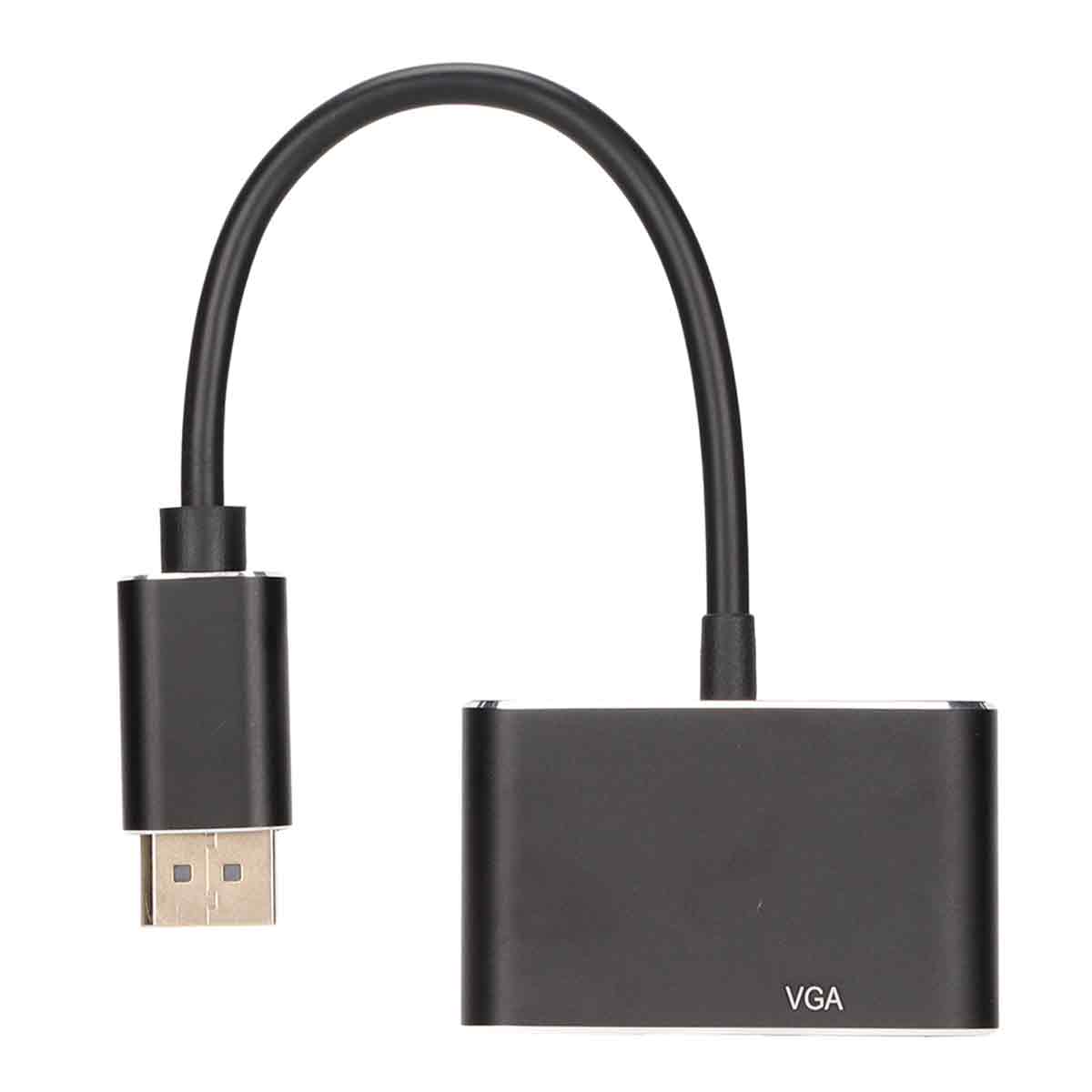 2-in-1 Dp-zu-vga- Und Dp-zu-hd-adapter, 720p/1080i/1080p-multimedia-konverter Für Laptops Und Desktop-computer