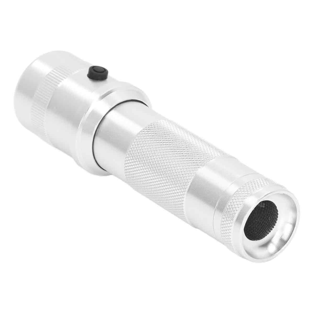 10-in-1-farbtaschenlampe, Silber, Rgb, Farbwechselnde Led, Wasserdicht Nach Ipx4, Mehrfarbig