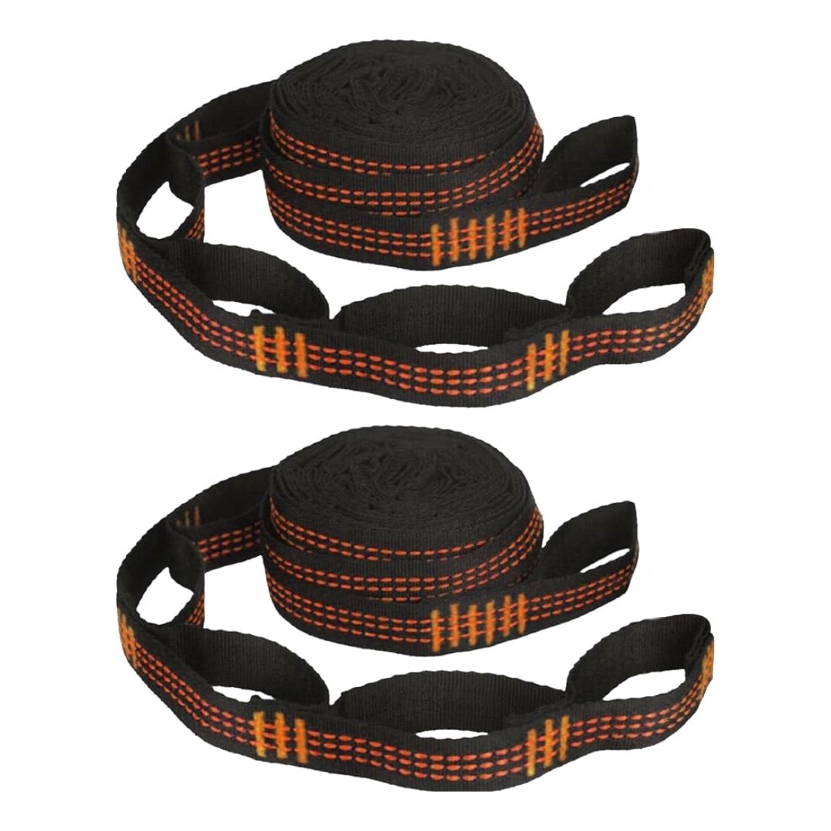 Set Mit 2 Hängemattengurten, 2 M X 2,5 Cm Polyester-hängemattengurte Mit 2 Karabinern, Baumhängemattenbefestigung, Maximale Spannweite