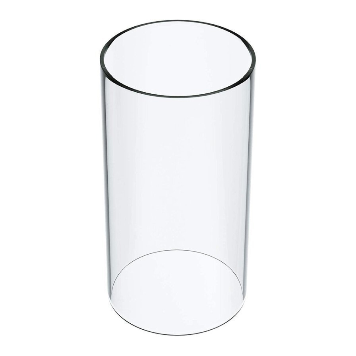 Große Glaslaterne Für Sturmlichter, An Beiden Enden Offen, 12,7 Cm Breit X 25,4 Cm Hoch, Klar