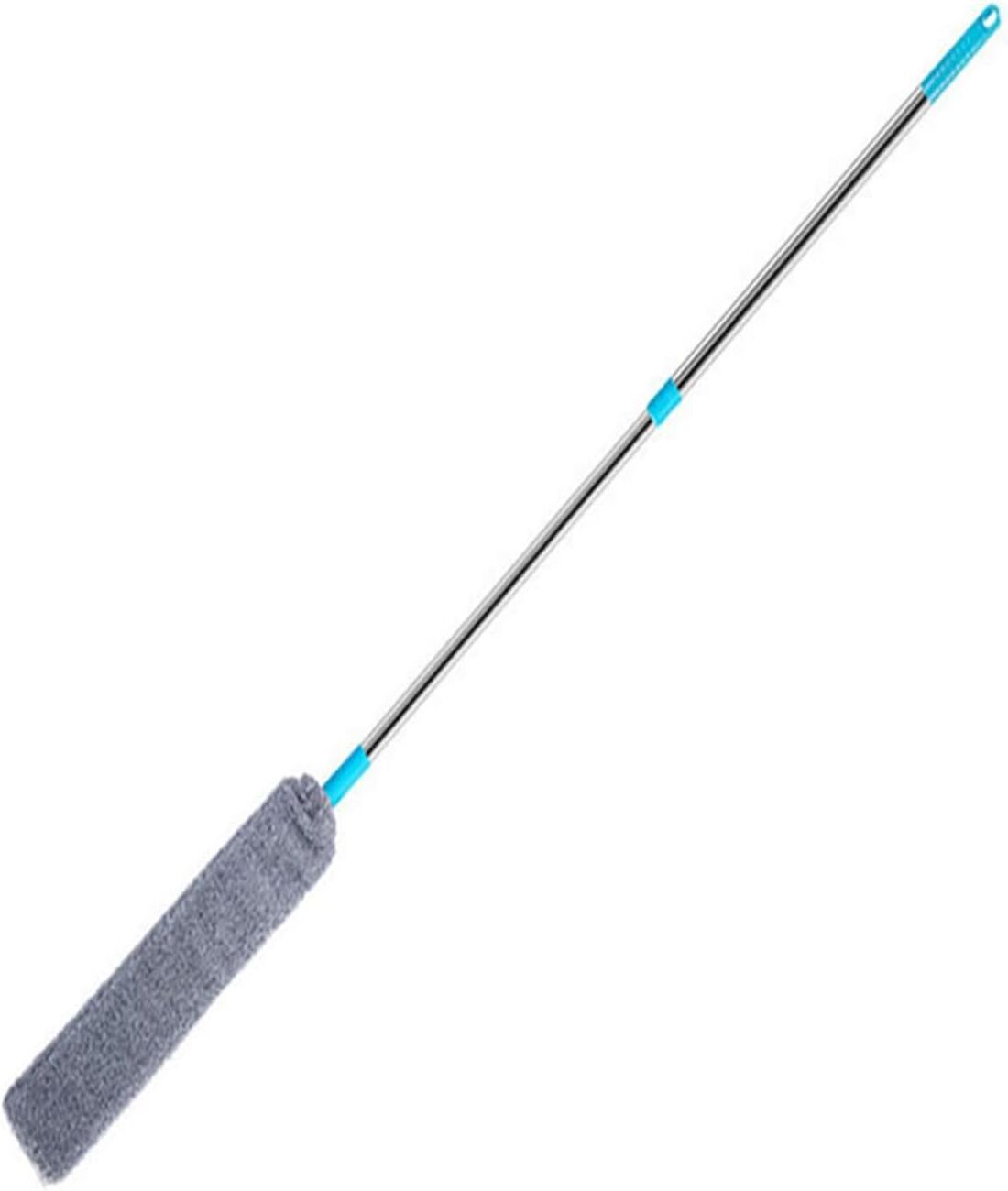 Einziehbarer Staubwedel, Langer, Flacher Und Rutschfester Griff, Flexibler Mikrofaserkopf Zum Reinigen Unter Möbeln, Ideal Für Jalousien Und Polstermöbel