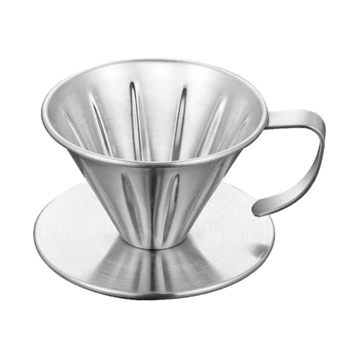 Kaffeefilterhalter Aus Edelstahl, Wiederverwendbarer Kaffeefilterhalter, Wiederverwendbare V60-kaffeefilter-tropfkörbe