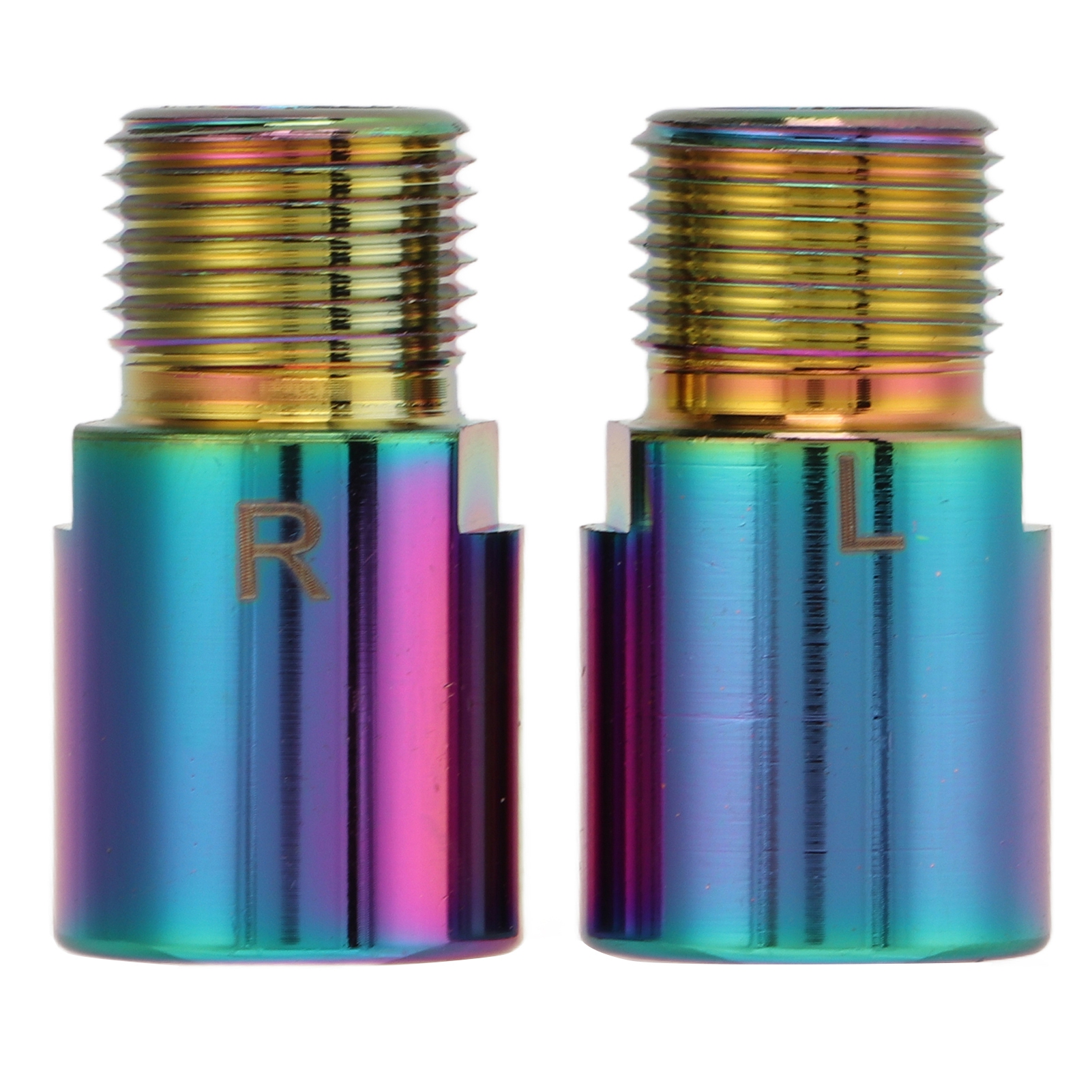 Set Mit 2 Pedalverlängerungen Aus Chrom-molybdän-stahl Für Mountainbikes, 20 Mm, Farbig