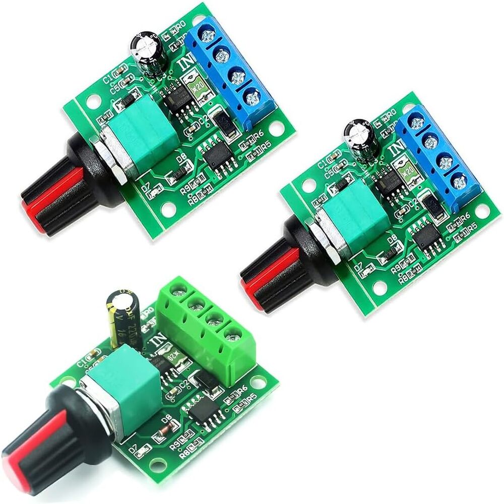 Motordrehzahlregler-komponenten, Einstellbarer Schalter 1,8 V–12 V, 2 A Pwm-regler Für Lüfterpumpe