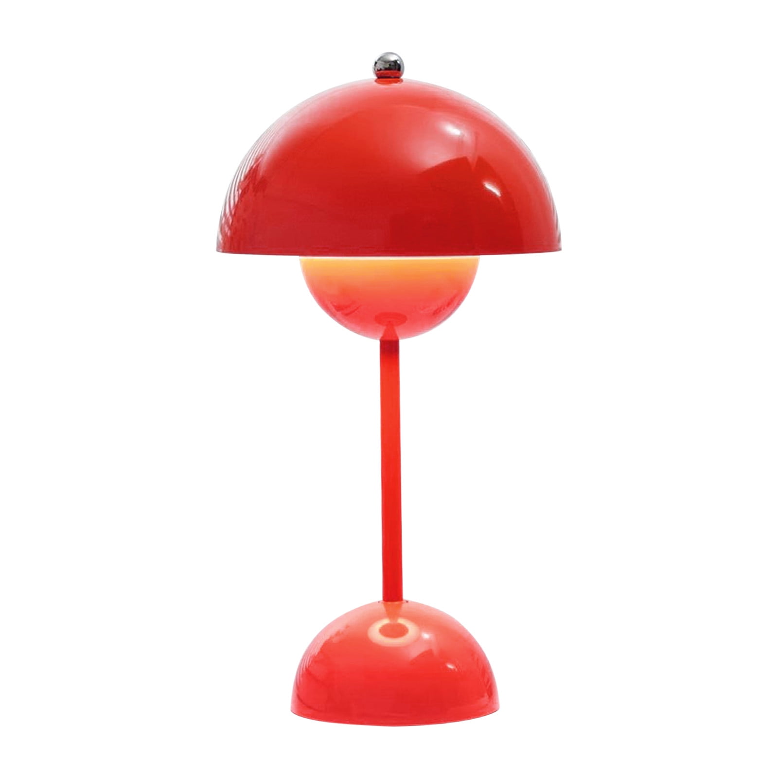 Zeceouar Tischleuchte „nordic Flower Bud“, Wiederaufladbare Nachttischlampe Für Schlafzimmer, Büro, Hochzeitslocation – Kompatibel Mit Dänischem Design