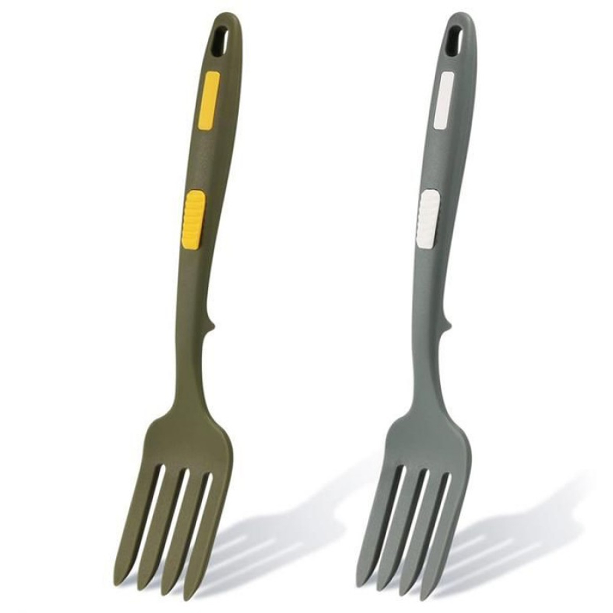 Hitzebeständige Silikongabeln, Flexible Rührgabel Zum Kochen Und Servieren - Hitzebeständige Silikongabeln, Flexible Rührgabel Zum Kochen Und Servieren