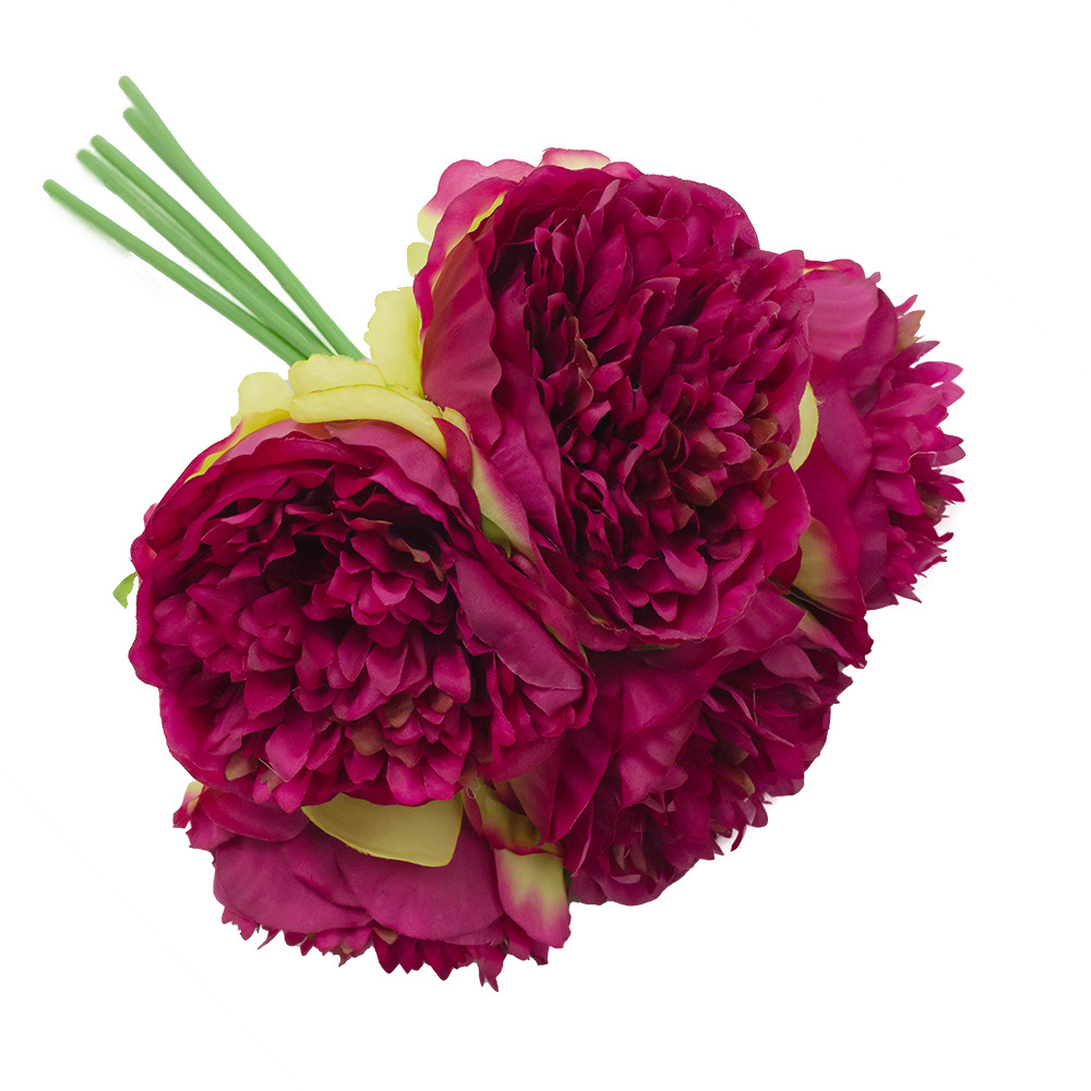 Künstliche Pfingstrose - Seide - Fuchsia - Künstliche Pfingstrose - Seide - Fuchsia