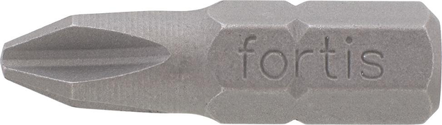 Bit zähhart 1/4' DIN3126 C6,3 PH2x25mm 10er Pack Fortis