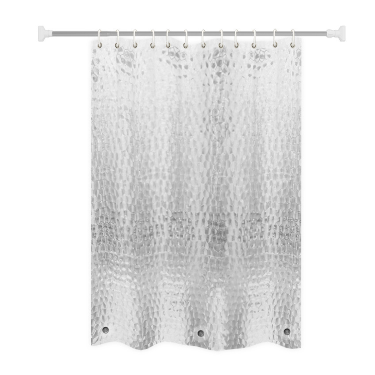 Magnetischer Duschvorhang Aus Peva, Wasserdicht Und Schimmelresistent, Transparenter Duschvorhang Mit Magnet Für Das Badezimmer