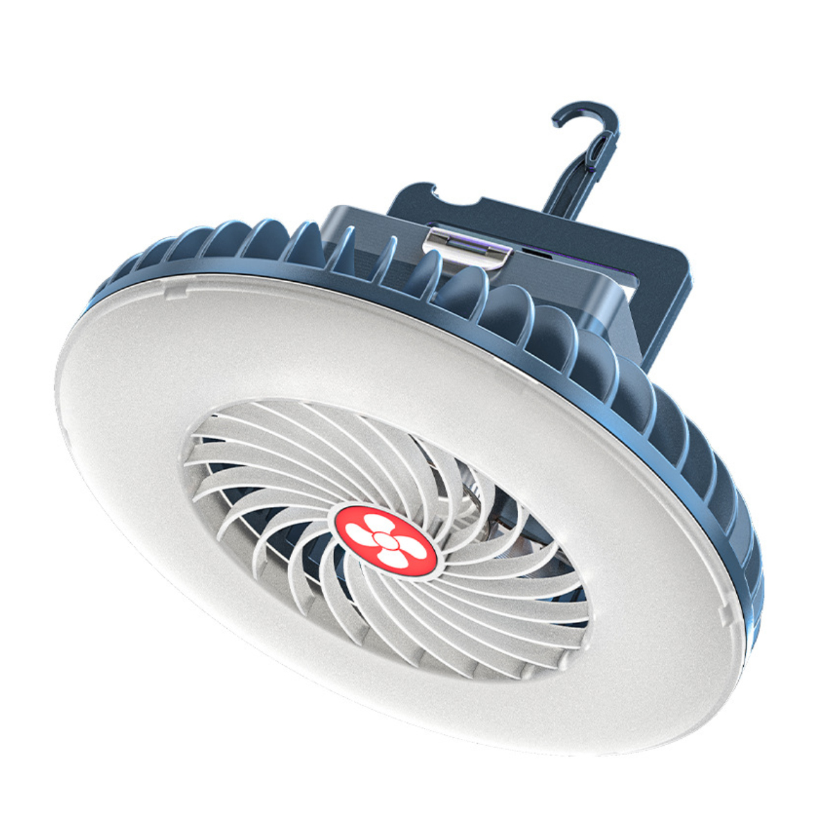 Campingventilator, Usb-aufladbar Mit Integrierter Laterne, Ipx6 Für Zelt- Und Outdoor-einsatz