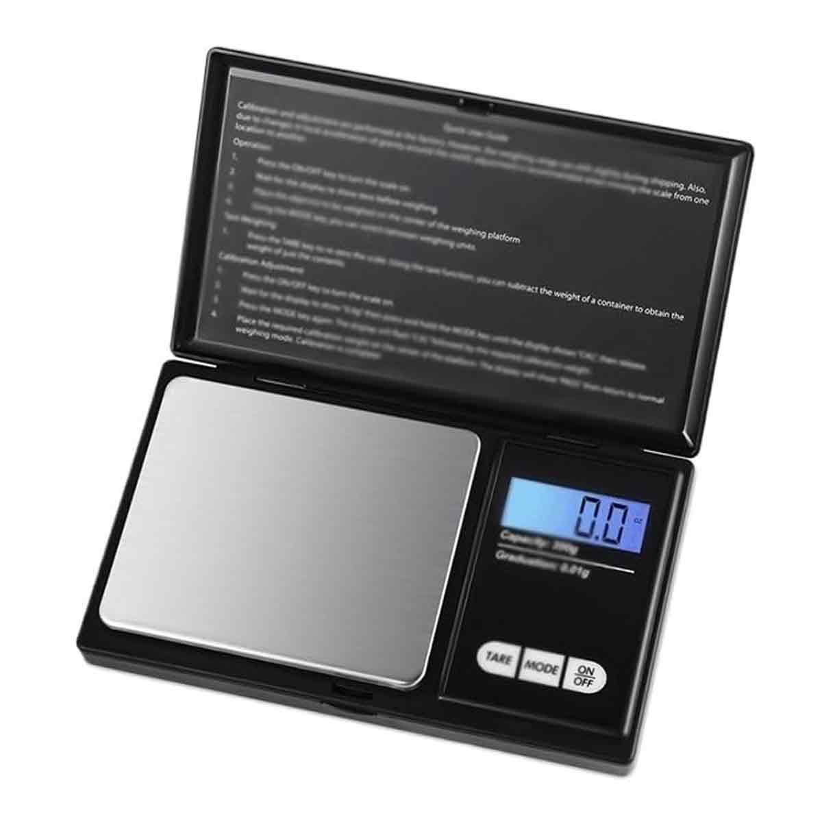 Küchenwaage, 500 G Kapazität, 0,01 G Genauigkeit, Digitalanzeige, Messwerkzeug Für Lebensmittel Und Tee.