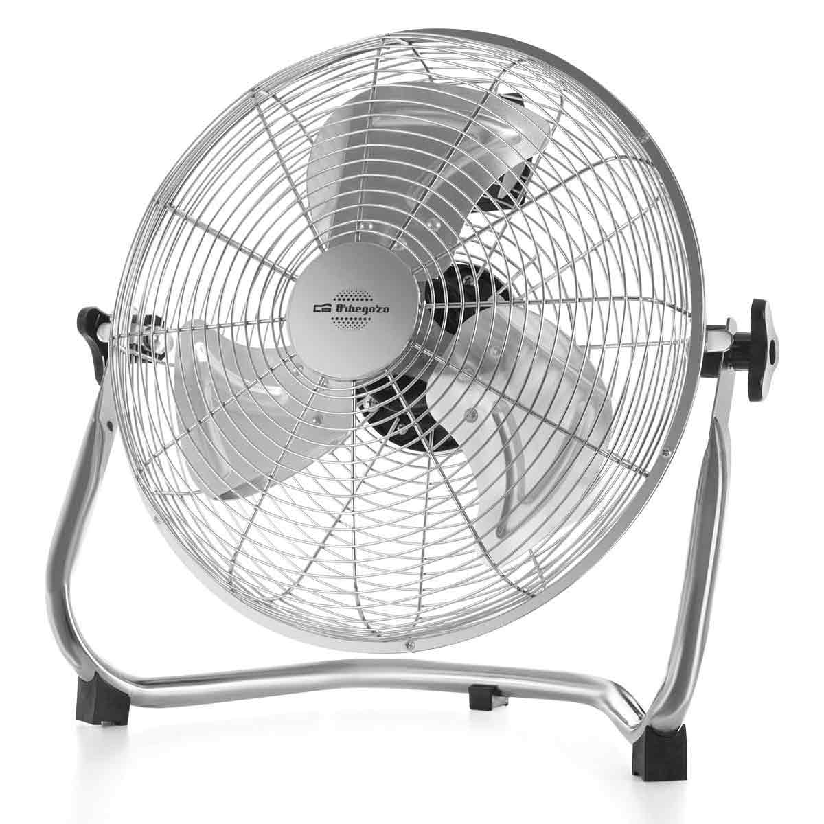 Pw 1332 – Industrielüfter Power Fan, 3 Geschwindigkeitsstufen, Metallflügel, Verstellbare Neigung, Tragegriff, 45 W