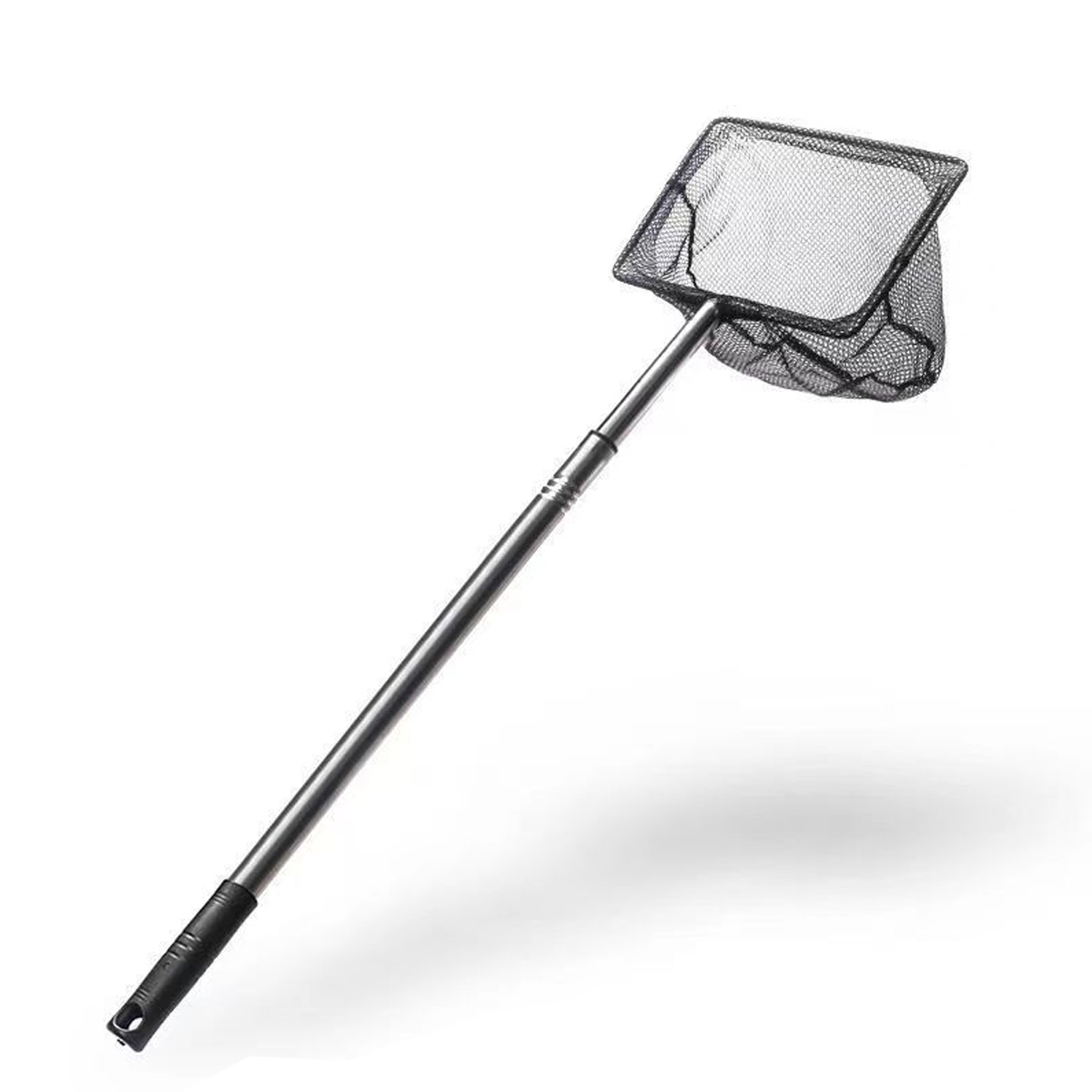 Seetangnetz – Rechteckig 25 X 20 Cm – Verstellbarer Griff 50 Bis 84 Cm – Edelstahlgriff – 1 Stück