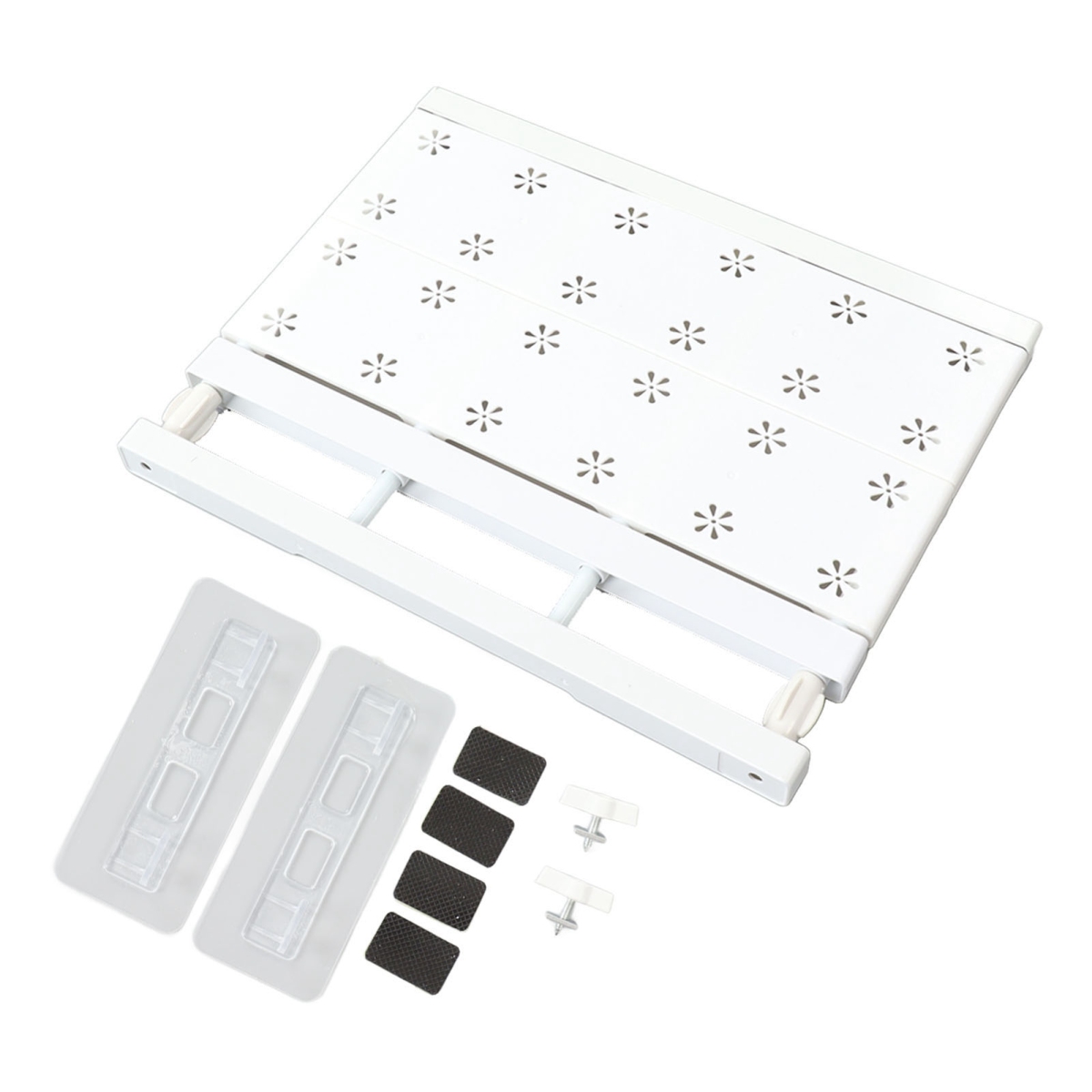 Spannregal, Verstellbar, Platzsparend, Erweiterbar, Schrankorganizer, Trennwände Für Schuhschrank, Schranklänge 30–40 Cm / 11,8–15,7 Zoll