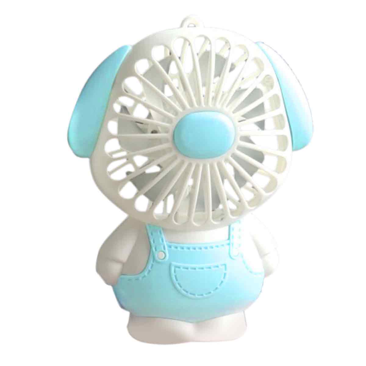 Mini-ventilator In Tierform, Pink, Usb-aufladbar, 2 Geschwindigkeitsstufen, Rutschfester Standfuß, Mit Kabel Und Licht. Ideal Als Geschenk Für Studenten. Kuh-design.