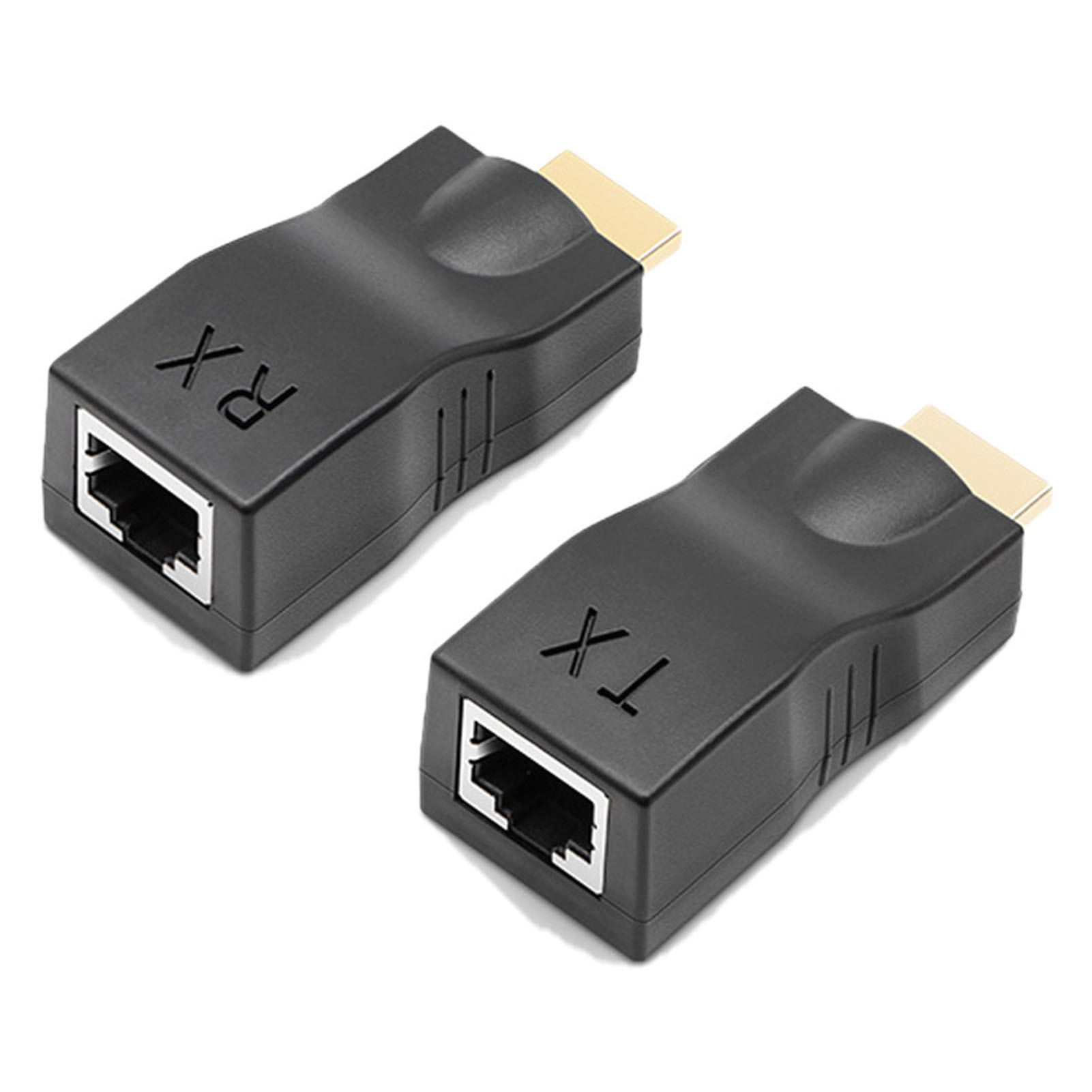 Hd-multimedia-schnittstelle Auf Rj45-verlängerung, 30 M Reichweite, Hd 1080p Netzwerkkabelkonverter Für Hdtv-set-top-box
