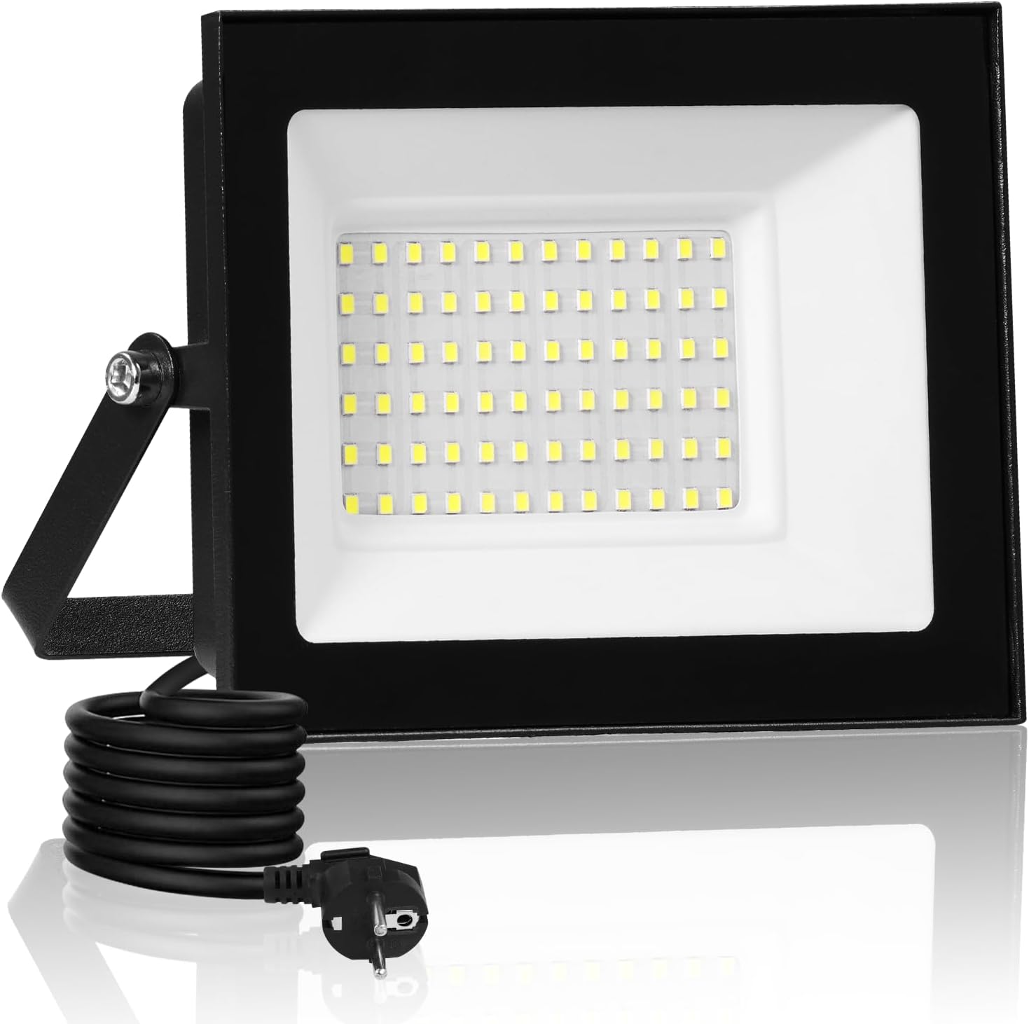 50-w-led-flutlicht, 3000 K Warmweiß, Ip66 Wasserdicht, Für Terrasse, Garten, Garage, Hof