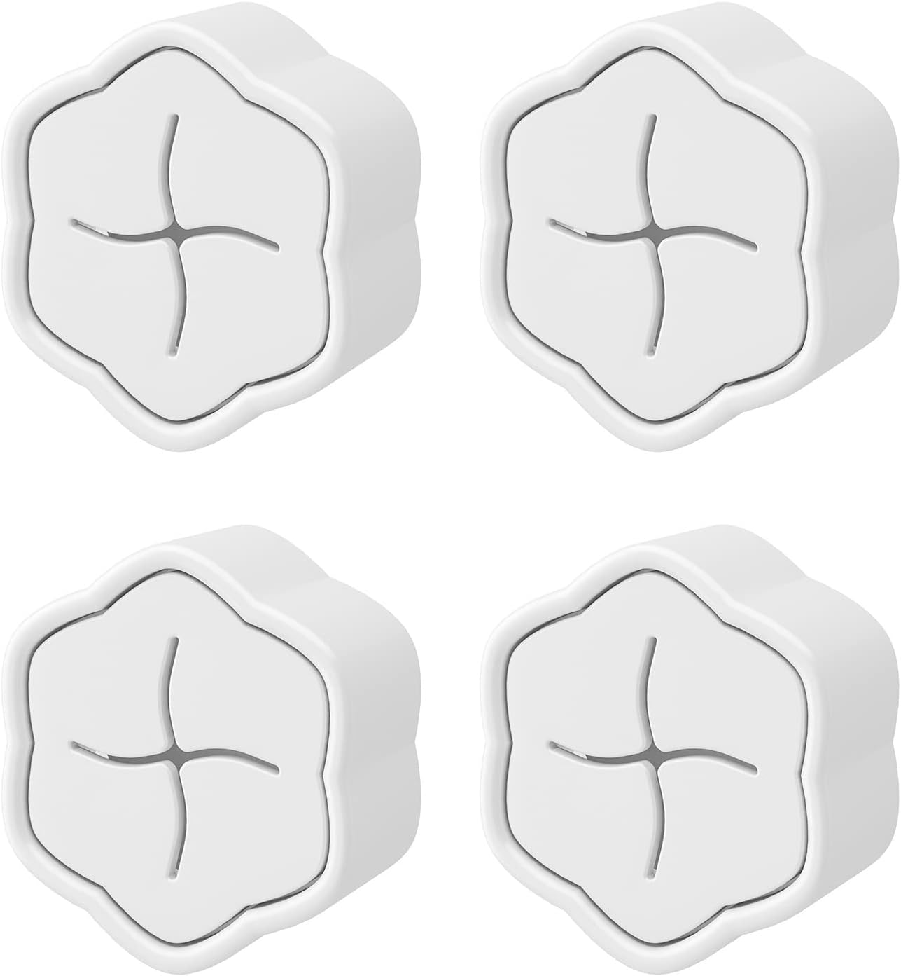 Set Mit 4 Handtuchhaltern Ohne Bohren, Küchenhandtuchhaltern, Abs-handtuchhaken, Handtuchhaltern Mit Blumenmuster