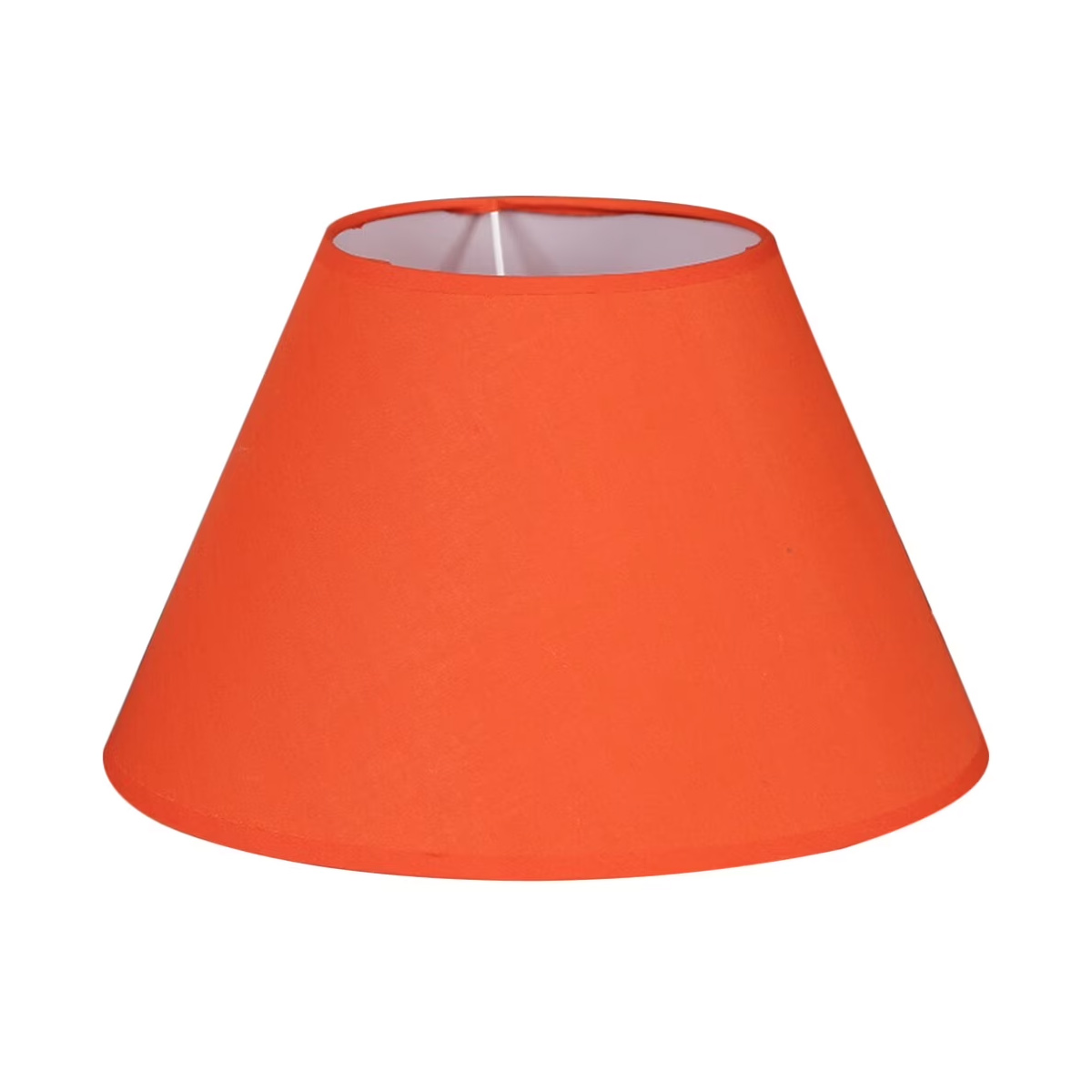 Tischlampenschirm Aus Stoff, E27-fassung, Zum Einstecken, Orange - Tischlampenschirm Aus Stoff, E27-fassung, Zum Einstecken, Orange